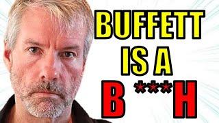 Michael Saylor TRASHES Warren Buffett For Not Understanding Bitcoin