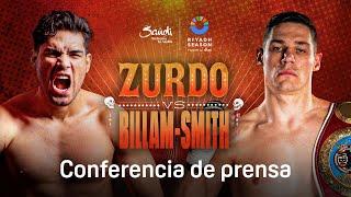 RIYADH SEASON LATINO NIGHT: 'ZURDO' RAMIREZ VS. CHRIS BILLAM-SMITH CONFERENCIA DE PRENSA EN VIVO