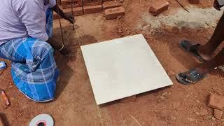 Site Marking with Proper Diagonal Check Using Tiles | Civil Engineering Practical Knowledge | MDS