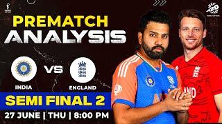 India vs England 2nd Semi-Final PREDICTION | T20 WC 2024 IND vs ENG Dream11 Team | Who Will Win?