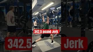 345 Jerk [Principle] #failarmy #gym #gymbro #weightlifting