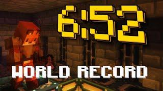 MINECRAFT SPEEDRUN WORLD RECORD (6:52) first sub 7