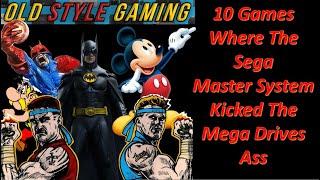 10 Games Where The Sega Master System Kicked The Mega Drives Ass