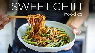 FEELING SAUCEY with this quick Sweet Chili Noodles Recipe