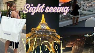 Vlog: Eiffel tower day and night sight seeing