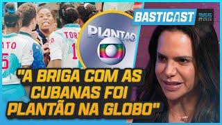 VIRNA DIAS RELEMBRA BRIGA HISTÓRICA ENTRE BRASIL E CUBA NA SELEÇÃO FEMININA DE VOLEI EM 1996