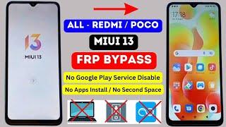 All Redmi/Poco Phones Miui 13 FRP Bypass Remove Google Account Lock Without PC New Method 2024