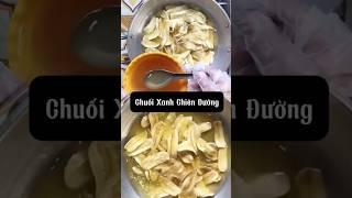 Chuối xanh chiên đường - mứt chuối miền Tây #gaumientay #mientay #muttet
