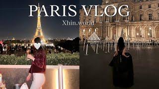 PARIS VLOG#2 | Romantic Paris Trip | Best Eiffel Tower View Restaurant |  Hidden Gem Vintage Store