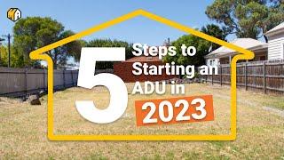 5 Steps to Starting Your ADU in 2023 | Maxable Webinar Exclusive