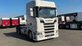 Scania S580 V8 6x2 Chassis Retarder 2017 our ref 30628