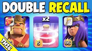 Double Hero Recall + Dragons = WOW!!! New TH16 Attack Strategy (Clash of Clans)