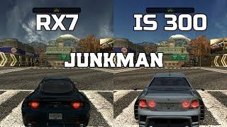 Mazda RX7 vs Lexus IS 300 - NFS MW Redux V3 - WHICH IS FASTEST ?