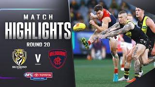 Richmond v Melbourne Highlights | Round 20, 2023 | AFL