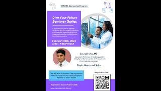 Heart and Spins - Dr Saurabh Jha, Own Your Future Seminar February 2024