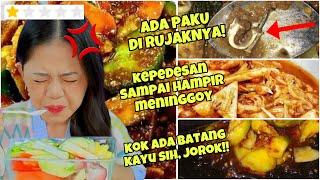 BELI RUJAK BERDASARKAN RATING TERBURUK DI GRABFOOD!