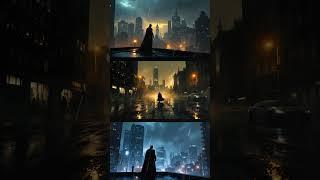 Dark Batman Ambiance ️| Rain & Cello #batman #thebatman #arkhamcity #dark #piano #cello #shorts