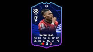 Rafael Leão Upgrade Card On EA FC 24