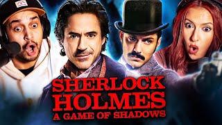 SHERLOCK HOLMES: A GAME OF SHADOWS (2011) MOVIE REACTION - FIRST TIME WATCHING - REVIEW