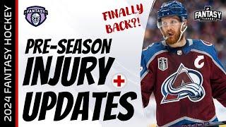 2024-25 Fantasy Hockey - Pre-Season Injury Updates