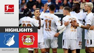 Back on the road to success | TSG Hoffenheim - Bayer 04 Leverkusen 1-4 | Highlights | Matchday 3