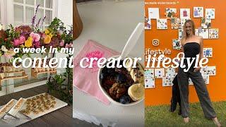 a week as a FULL-TIME content creator (photoshoot, influencer event & more)