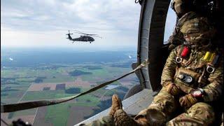 U.S. Army Green Berets//10th Special Forces Group (Airborne)// Military free fall in Lithuania.