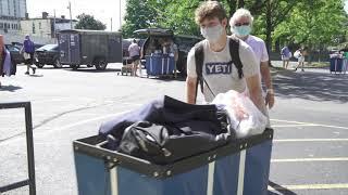 Spalding University Morrison Hall move-in 2020