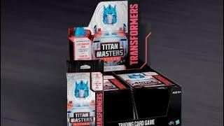 Unboxing Transformers TCG Titan Masters Attack Booster Box - Super Rare?