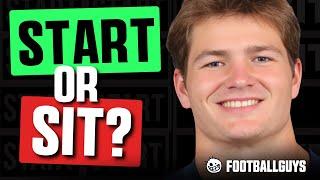 These Are the BEST Players to Start in Week 10! (Fantasy Football Lineup Advice)