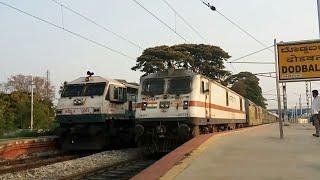 Smallest Garibrath exp of INDIAN RAILWAYS | only 9 coaches | YPR-SC GR at its best Speed