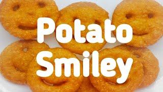 How to make Potato Smiley/ Potato Smiley Recipe in Malayalam