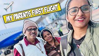 MY PARENTS FIRST FLIGHT  TO RAMESHWARAM (Pt. 1) | DEVIKA GUPTA