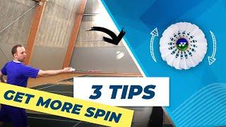 3 Tips Badminton Net Shot - Get more spin