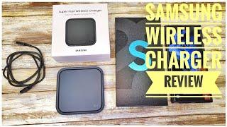REVIEW Samsung 15W Wireless Charger Single Samsung S-22 Ultra with Anker Wall Charger & UNBOXING