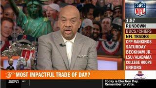 Pardon the Interruption | Wilbon breaks down Lions and Commanders big win in NFL Trade Deadline