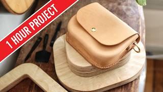 Making a Leather Bag in an Hour?