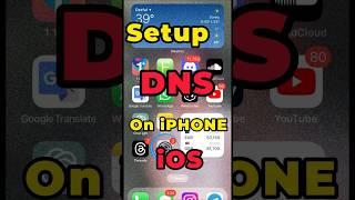 Setup DNS ON iPHONE (iOS) #iphone #apple #dns #networking #computer