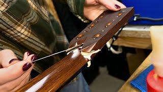 Martin Acoustic Guitar Headstock Repair