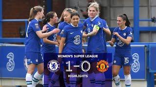 Chelsea 1-0 Man Utd | Highlights | Matchday 14 | Women's Super League 2022/23