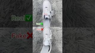 Real Vs Fake White Nike Air Force 1  #sneakerhead #sneakers #viral