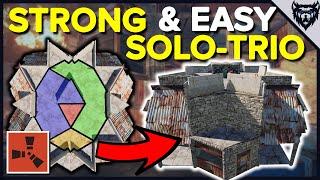 RUST Base Design 2020 | Strong Solo-Trio Base (Rust Base Building)