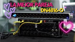 DN4816o + XR18 MR18 EXPANDIENDO SALIDAS POR ULTRANET