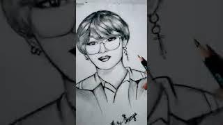 #bts #Saumya's Art gallery#drawing #shorts #trending