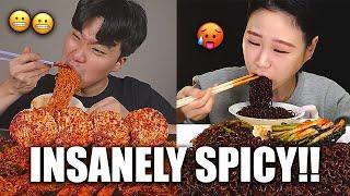 Mukbangers eating the SPICIEST FOOD in the world