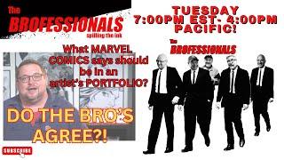 Marvel Portfolio Secrets Revealed: The Bros React to C.B. Cebulski’s Advice!