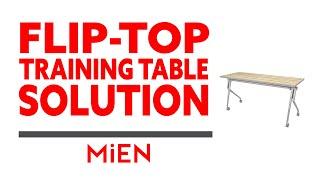 BRB+ Flip-Top Training Table | Mobile Classroom Table Solution | MiEN Environments