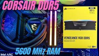 Corsair Vengeance DDR5 32GB 5600MHz C36 Ram Unboxing (Intel Optimized)