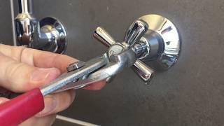 Dripping Tap? How to change a Faucet Washer. Installation of a new tap. Leaking Bath sink basin