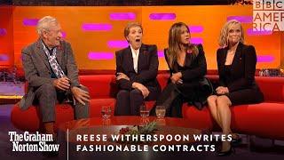 Reese Witherspoon Writes Fashionable Contracts | The Graham Norton Show | Friday 11p | BBC America